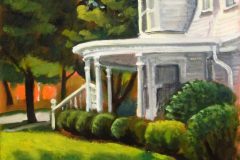 #48 - Brant MacLean, Historic Dexter Home, 2016, Oil on Canvass, 11" x 14", 2 lb, $325