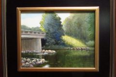 #45 - Brant MacLean, North Territorial Bridge II, 2021, 11" x 14", 2 lbs, $325