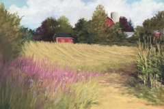 #39 - Janet Kohler, Golden Acres, 2020, Pastel, 17.5" x 20.5" x 1.5", 10 lbs, $400