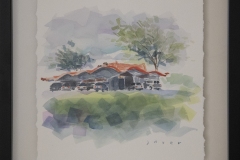 #11 - A&W Root Beer Time, 2021 Watercolor, 10" x 10", 3.5 lbs, Sold
