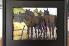 #75 - Kelley Shirkey, Afternoon Snack, 2021, Oil on Panel, 9" x 12" x .25", 1 lb, $175