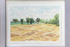 #63 - Andrea Rose, And Then There Were Six, 2018, Watercolor, 9" x 12", 4 Ibs, $400