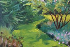 #104 - Ave' Veneklasen, Morning Light, 2021, Oil, 9" x 12" x 1", 1 lb, $350