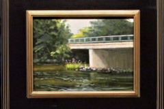 #44 - Brant MacLean, North Territorial Bridge I, 2021, 9" x 12", 2 lbs, $300