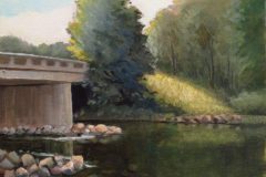 #45 - Brant MacLean, North Territorial Bridge II, 2021, 11" x 14", 2 lbs, $325