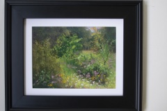 #105 - Carolyn Weins, August Wildflowers, 2021, Pastel, 8.5" x 11.5", 4 lbs, $450