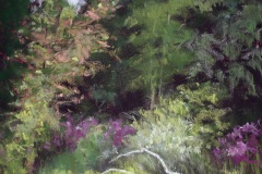 #106 - Carolyn Weins, Fallen Branches, 2021, Pastel, 8.5" x 11.5", 4 lbs, $450