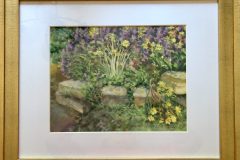 #16 - Dawn Johnson, Mill Creek Flowers, 2021, Pastel on Sanded Paper, 19.5" x 23.5" x 1", 3.5 lbs, $475