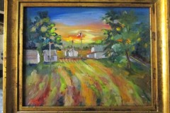 #93 - Delilah Smith, Mornings Early Light, 2019, Oil on Canvas, 11" x 14" x 1.5", 4 lbs, NFS