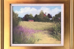 #39 - Janet Kohler, Golden Acres, 2020, Pastel, 17.5" x 20.5" x 1.5", 10 lbs, $400