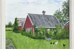 #108 - Lesli Weston, North Dancer Rd., 2021, Oil, 16" x 20" x 1", 2 lbs, $360