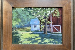 #54 - Linda Pelowski, Stegmuller Farm, 2021, Pastel, 9" x 12", 2 Ibs, $350